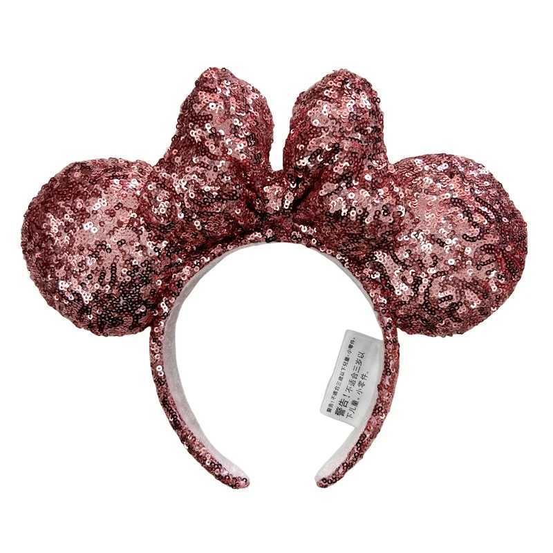 Disney 2024 Disney Mouse Ear Strap Holiday Party Frozen Bow Hair COSTUME Headband Cosplay Plush Adult/Children Headband GiftXJ250504