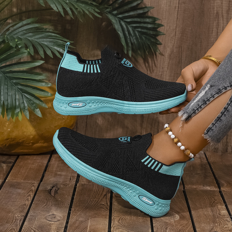 Comfort-Focused Mesh Material Sneakers - Unisex Lightweight Casual Footwear hot-sale products