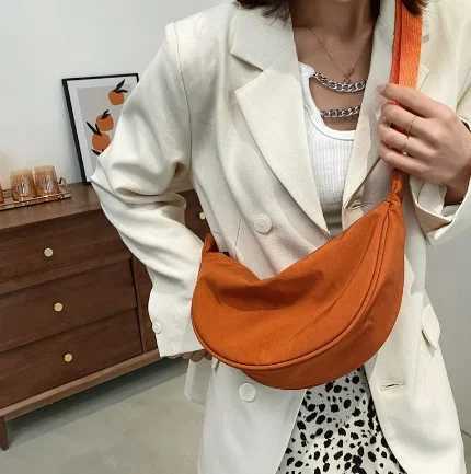 Upgraded Version Simple Design Womens Messenger Bag Nylon Hobos Small Shoulder Bags Vintage Female Purse Cloth Handbags Y250730
