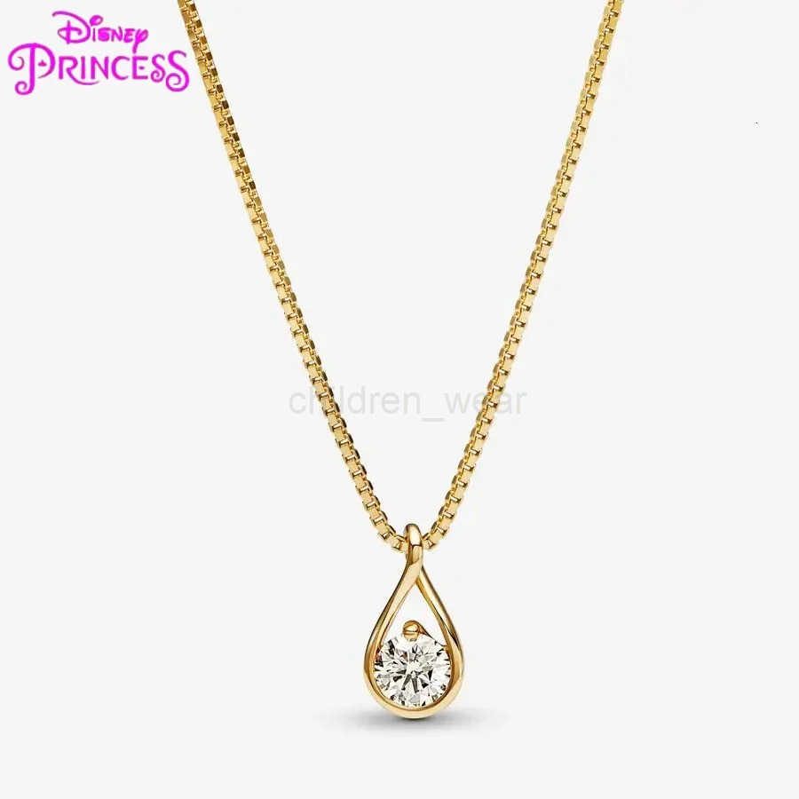 Disney 2024 Disney New Infinite Love Ring Necklace Earrings Fit Original Pandora Jewelry DIY Gift W20250731