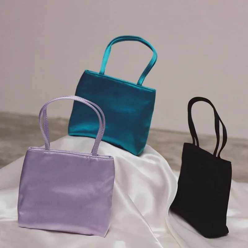 Vintage Square Crossbody bag 2020 Fashion New High quality satin Womens Designer Handbag small Shoulder Messenger Tote Bag Y250730