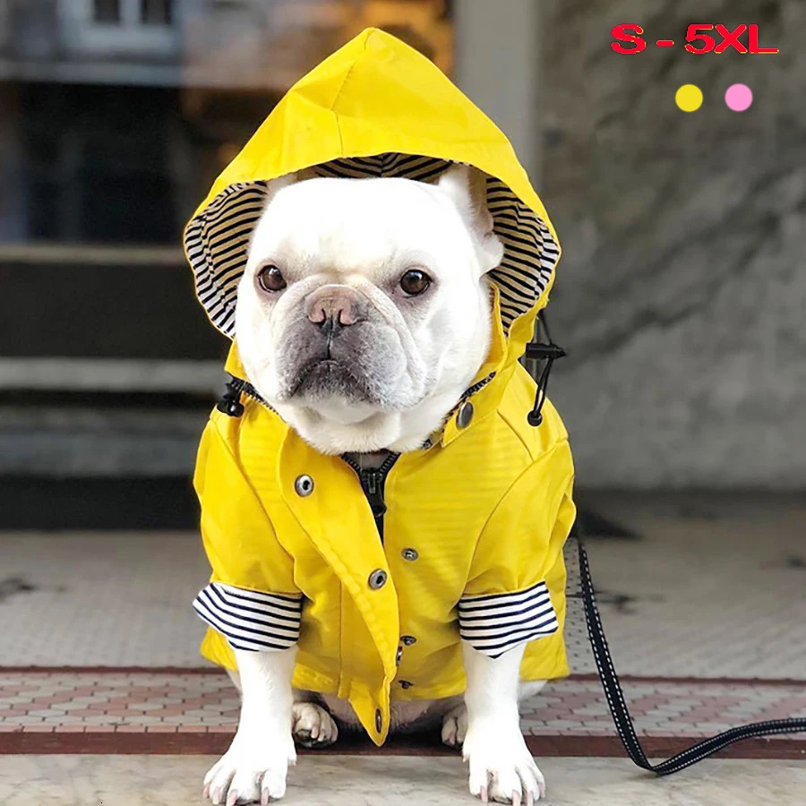 Pet Dog Coat Waterproof Jacket for Small Medium Large Dogs Cats Pet Raincoat Dog Sport Hoodies Popa Perro Pet Fashion Clothes 250729