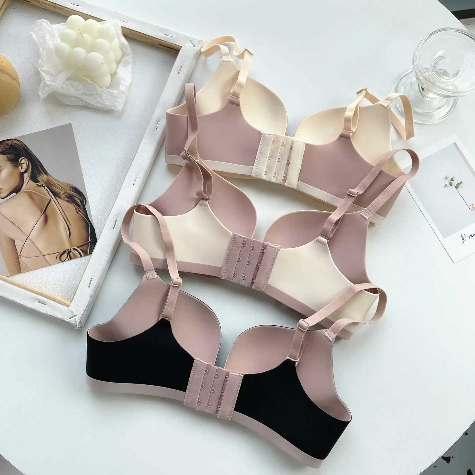 One-Piece Bra Sexy Women Wireless Corset Underwear Breathable Seamless Bralette Gather Push Up Lingerie Intimates Soutien Gorges Z250730