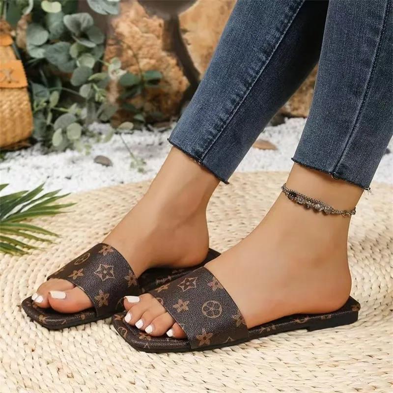 free shipping designer sandals for women casual vintage slippers outdoor trainer indoor sliders summer sport beach shoes