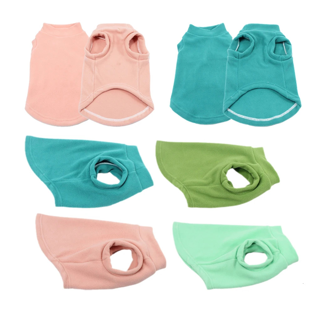 Fleece Cat Dog Jacket S to 8XL Spring Autumn Pet Clothes for Small Medium Large Dogs Puppy Big Dog Vest Kitten Pullovers Outfit 250729