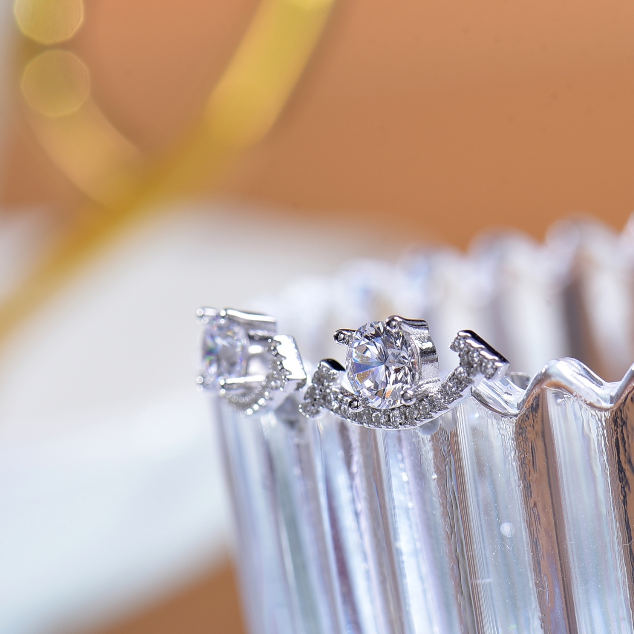 Moissanite Earrings 925 Sterling Silver Moissanite Smile Earrings - Ideal for Daily Outfits, Parties & Holiday Gifts