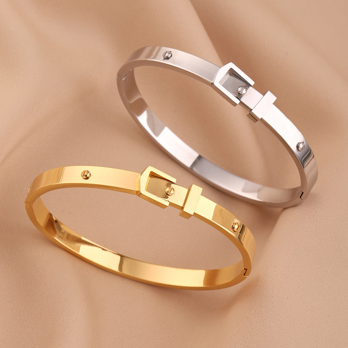 Bracelet For Women Titanium Steel Bracelet Personalized Design Madam High-end Designer Bracelet Feel 18K Rose Gold Plated Light Luxury Exquisite