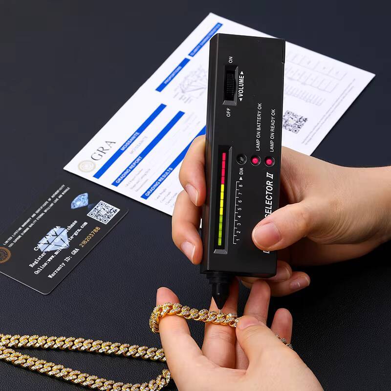 Custom Iced Out 8mm 925 Sterling Silver Pass Diamond Tester VVS Moissanite Diamond Miami Cuban Link Chain for Women