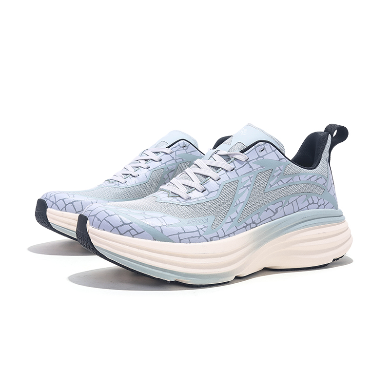 Jifffly men's running shoes 2025 new thick soled height increasing shock absorption lightweight rebound sports shoes