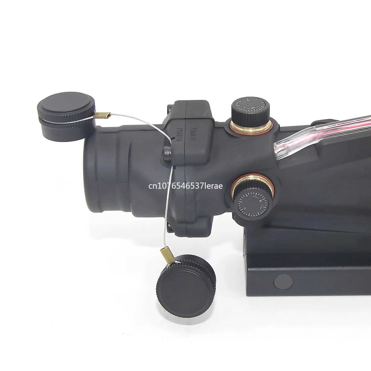 igh Quality Prism Scope 535 Hunting Riflescope Red Glass Etched Reticle Real Fiber Optics Tactical Sights For Rifle Shooting R250730