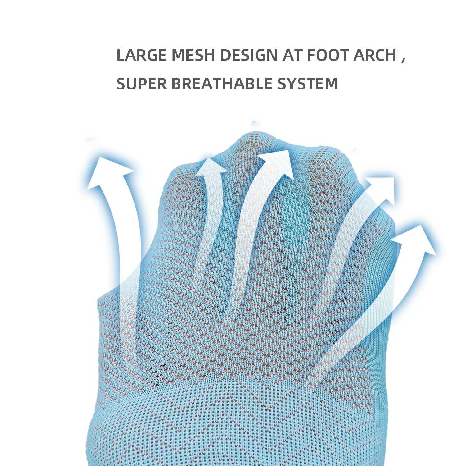 Cycling Socks Men Women Running Socks Breathable Wear-resistant Camping Hiking Socks Tube Compression Sports Socks Z250731