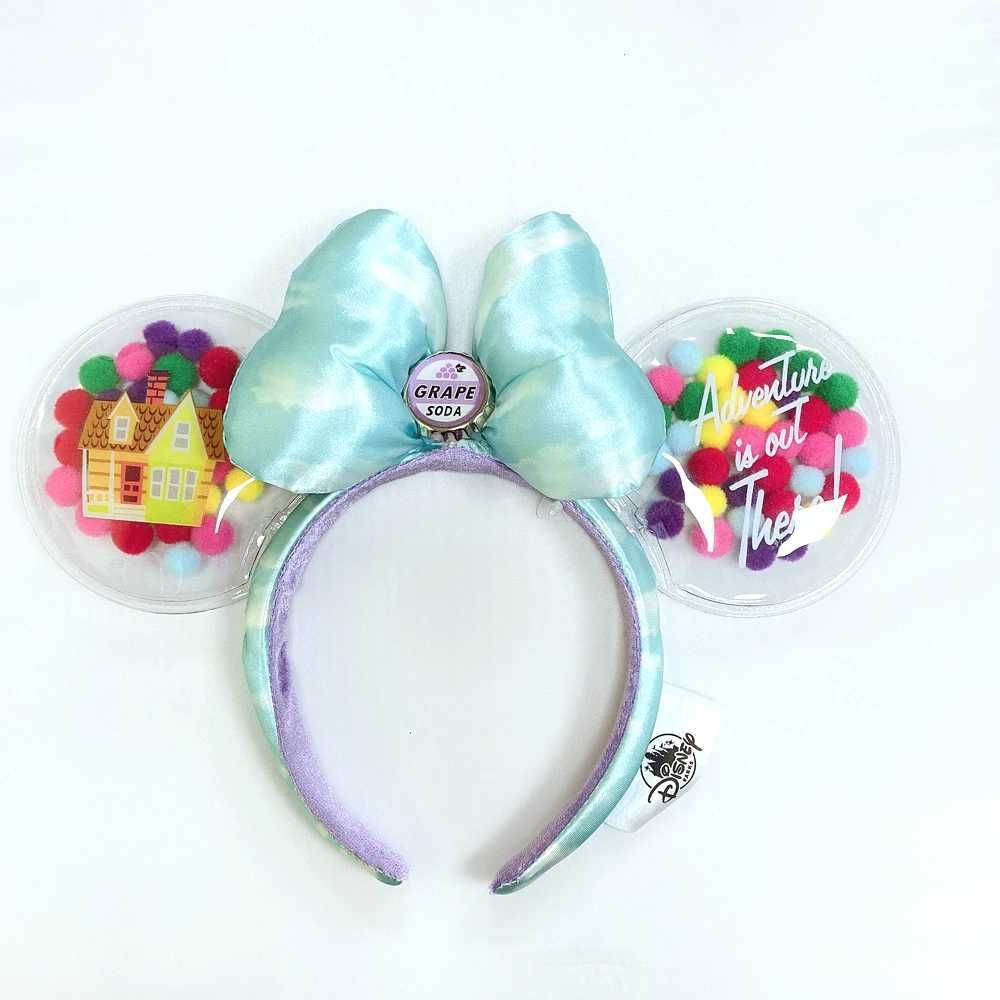 Disney Walt Disney Minnie Ear Headband for Women Disney Mickey Mouse and Friends Ears Plush Glitter Party Role Playing Girl AccessoriesXJ250504