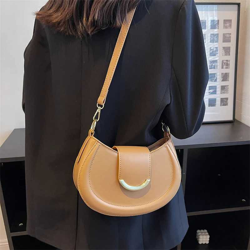 LEFTSIDE Armpit Shoulder Side Bags for Women 2025 Designer Trend Leather Small Underarm Crossbody Handbags and Purses Y250730