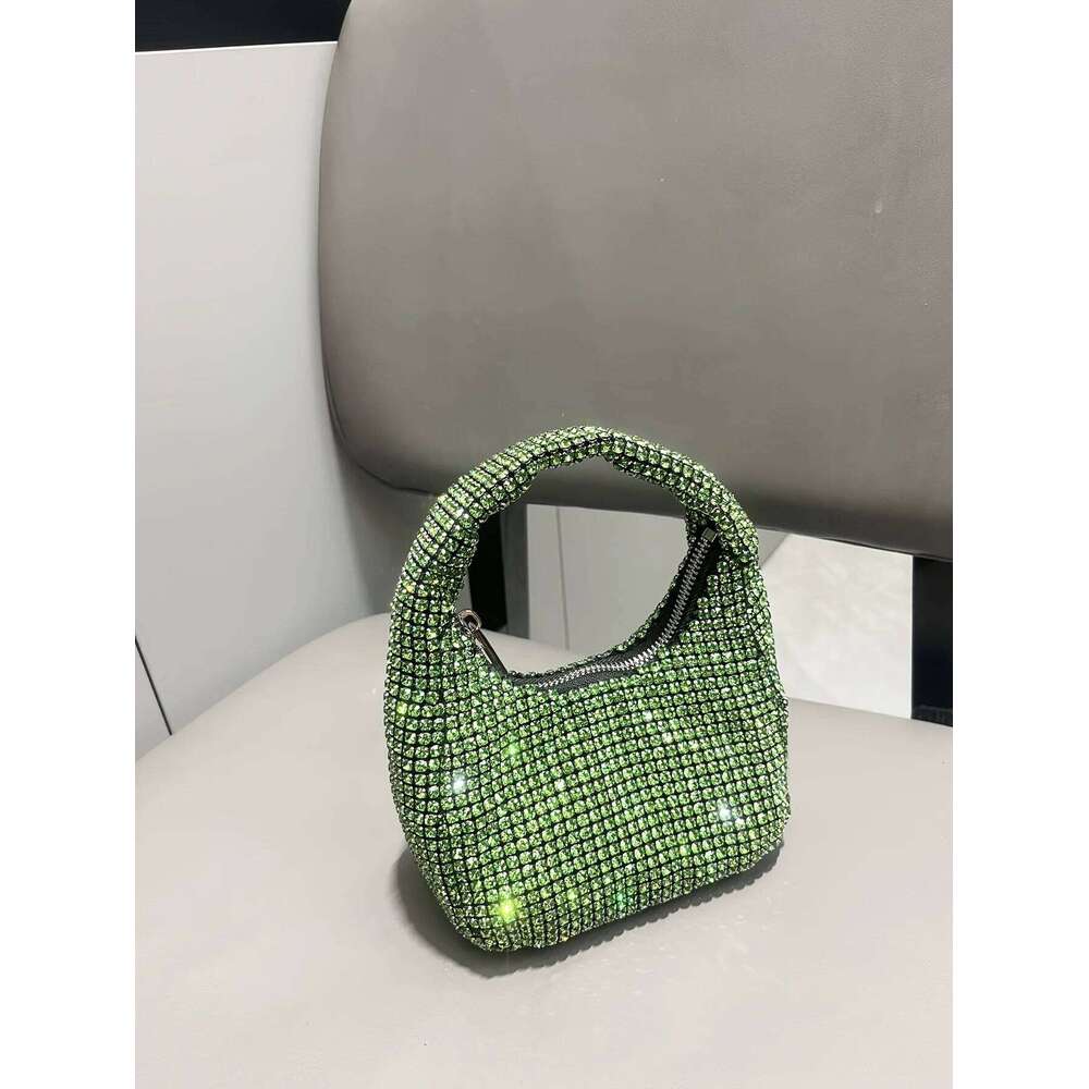 Shiny Crystal Rhinestone Handmade Purses and Handbags Designer Evening Clutch Bag Purse Weding Party Bags