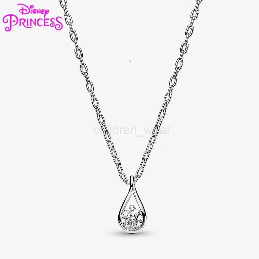 Disney 2024 Disney New Infinite Love Ring Necklace Earrings Fit Original Pandora Jewelry DIY Gift W20250731