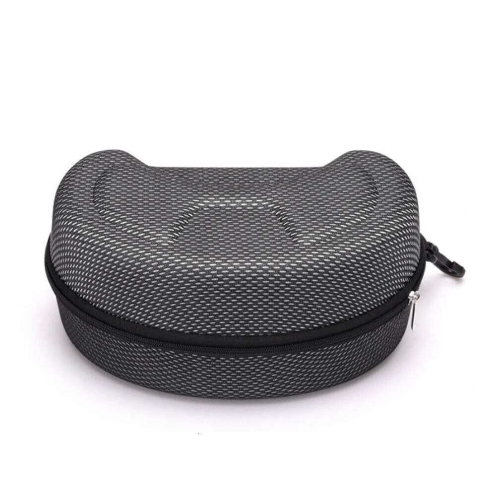 Portable Eva Ski Goggle Glasses Protector Snowboard Skiing Goggles Carrying Case Zipper Hard Box Holder(Without Goggles)