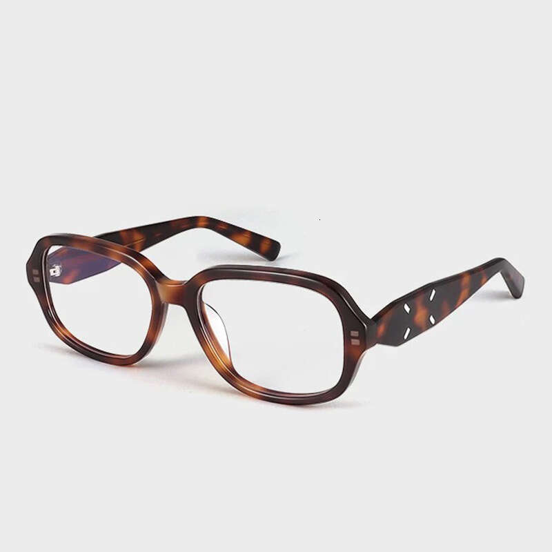 DHcollections Trendy Blue Light Blocking Glasses Anti Eyestrain, Retro Square Frame, Prescription-Friendly for Work/Gaming (Multiple Colors)