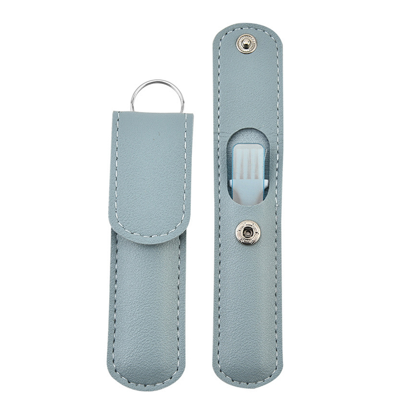 Glass Nail Clippers for Seamless Nails with Polishing Feature