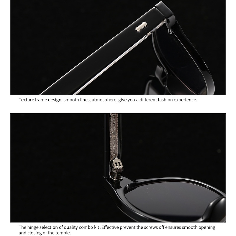 Round Sunglasses Men Johnny Depp Vintage Retro Classic Japan Style Cat Eye Women Luxury Brand Designer New Trendy Outdoor Travel Ultraviolet Protectio
