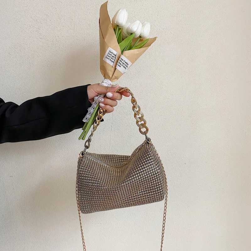 Women Evening Bag Early Spring New Fashion Rhinestone Small Crossbody Handbag Y250730