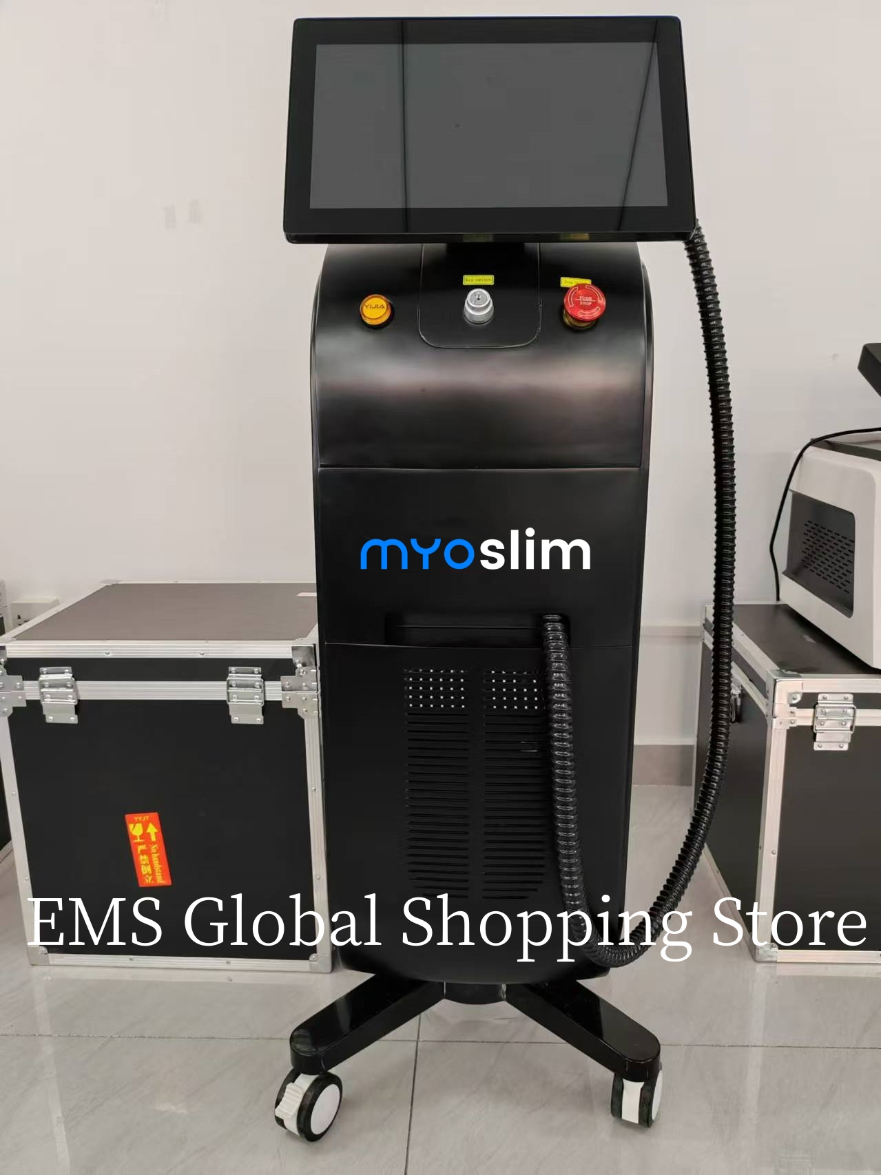 Professional Ice Titanium Laser Body Hair Removal Machine 3 Wavelength 755/808/1064nm Face Hair Remove for Salon Epilator