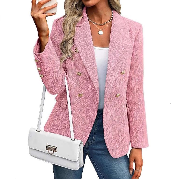 Women's Solid Color Autumn Simple New Fashion Street Style Small Blazer