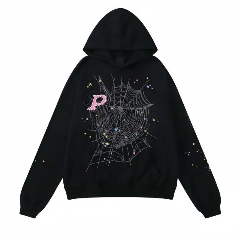 spider Hoodie designer men women Pullover hip-hop Sportswear set Foaming logo Fashion Cotton Hoodies trousers comfortable Size s-xl