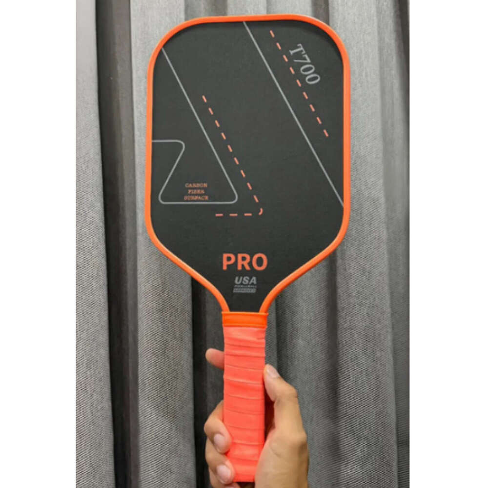 Toray T700 Pickleball Paddle Cloth Pattern Hollow Heat Press Board 16Mm Competition Special Carbon Fiber