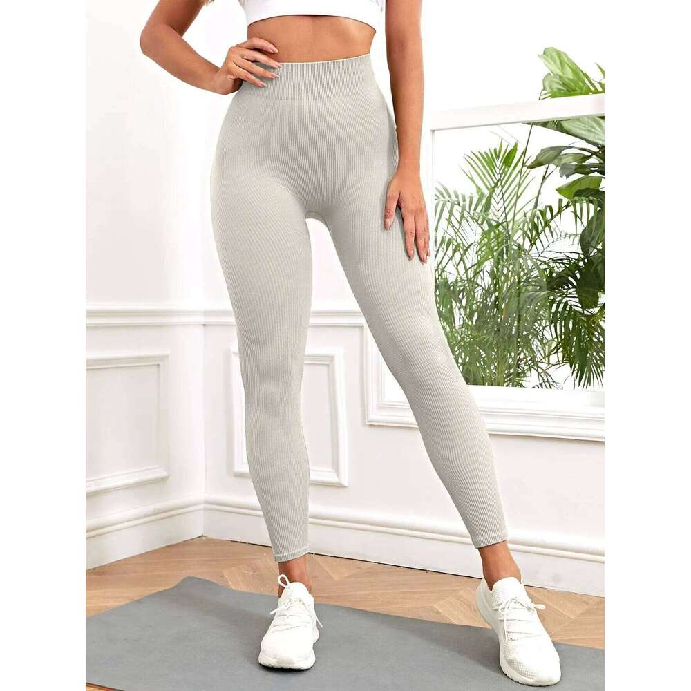Yoga Pants High Waisted Sport Gym Fiess Leggings Women Seamless Female Legging Tummy Control Running Tights
