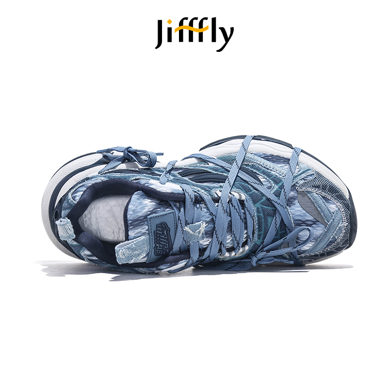 Jifffly father for men and women, summer 2025 new couple versatile thick sole sports shoes