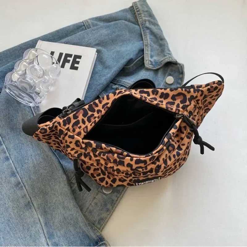 Vintage Leopard Printed Fanny Packs For Women Fashion Zebra Stripe Waist Bag Portable Female Waist Pack Lady Crossbody Chest Bag G250729