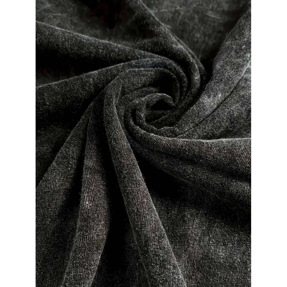 Men's T Shirt Rock Band Spiked Skull Graphic Print Oversized Vintage Washed Womens Short Sleeve Tee Top Y2k Clothing Summer 2025