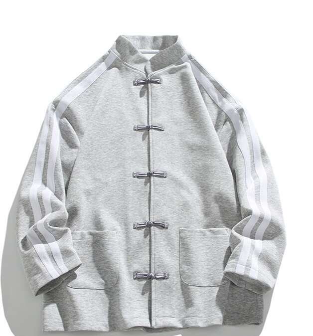 Designer Clothing 2025 New Buttoned Cardigan Sweatshirt For Men Women 2025 Spring Loose Top Trendy Brand Chinese Style Heavyweight Jacket