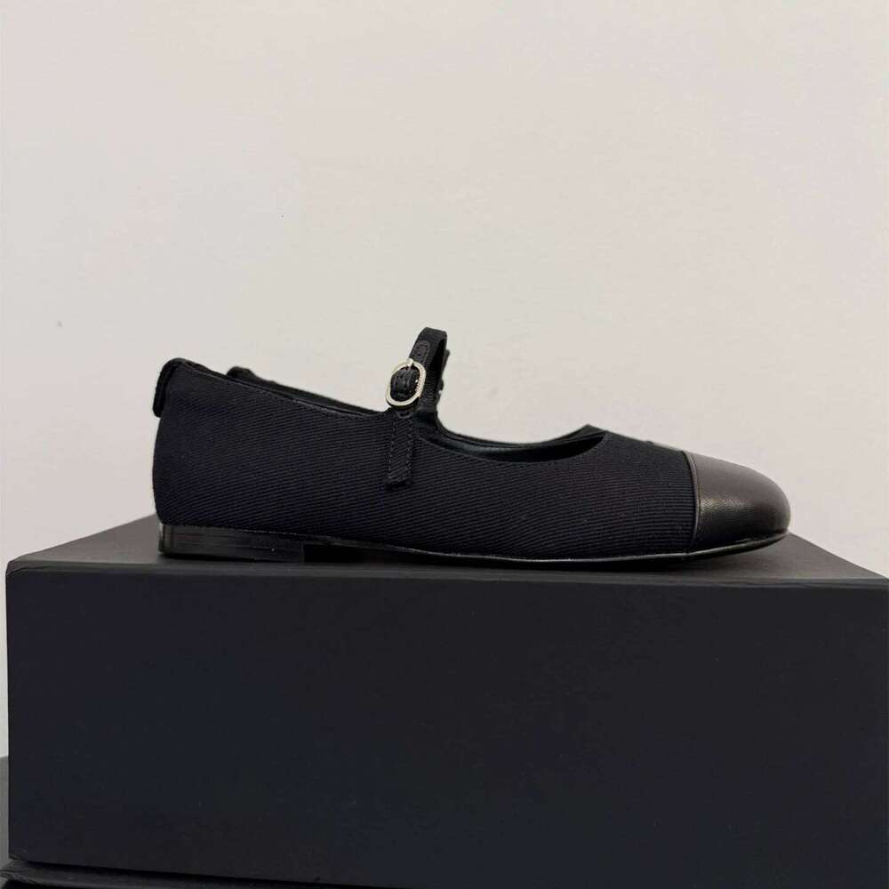 New Women Size34-41 Ballet Flats Embroider Mary Janes Round Toe Buckle Strap Leisure Designer Shoes Zapatillas De Mujer f38