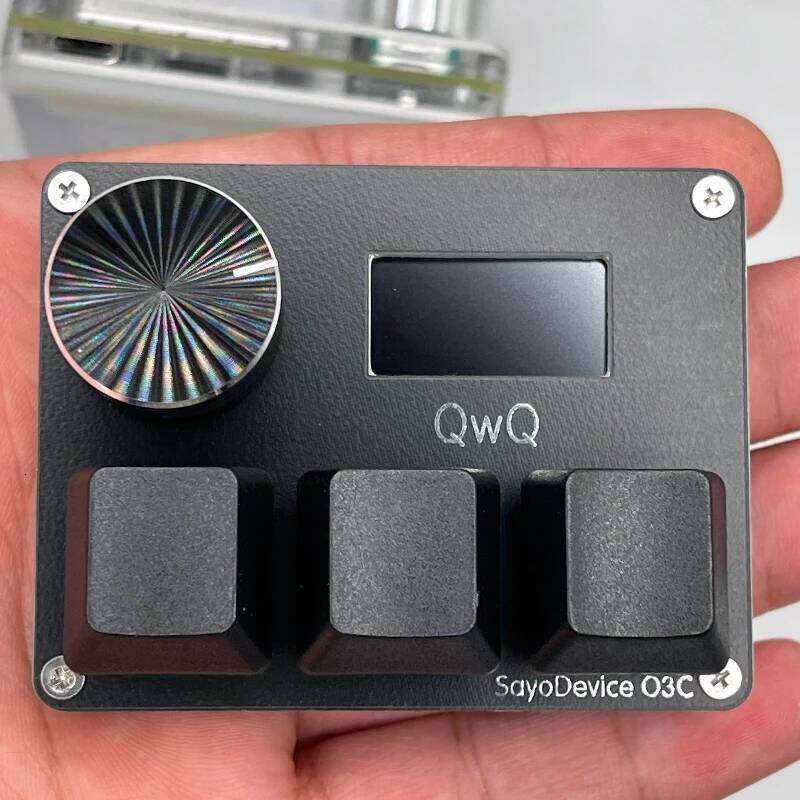 Designer Brand Niche New Quick Trigger Hall Magnetic Pink Switch Keyboard with Knob Screen Copy and Paste ShotCut Custom