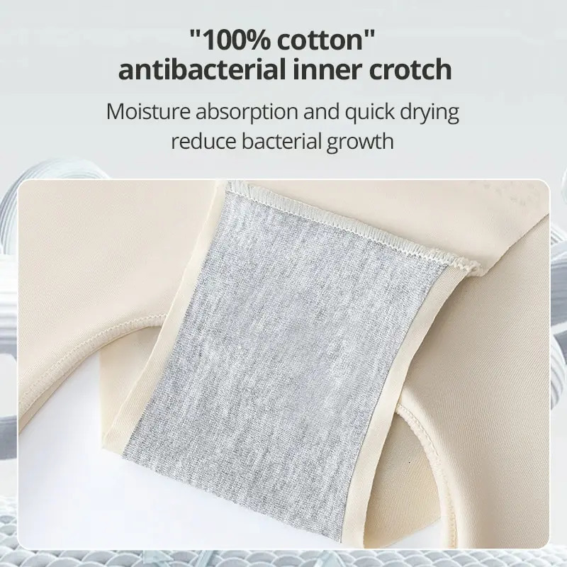 Summer Ultra Thin Ice Silk Shapewear High Waist Belly Slimming Panties Tummy Control Underwear Women Safety Pants Under Skirt 250726