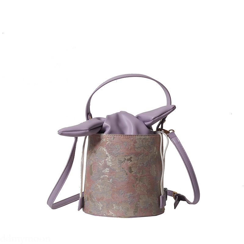 Trendy Women's Bags 2024 New Niche Design Shoulder Crossbody Fashionable Versatile Handbag Bucket Bag ddmymoon