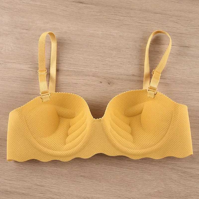 Sexy Bras Push Up Seamless Underwear for Women Solid Color Wireless Lingerie One-piece Gather Convertible Straps Brassiere Z250730