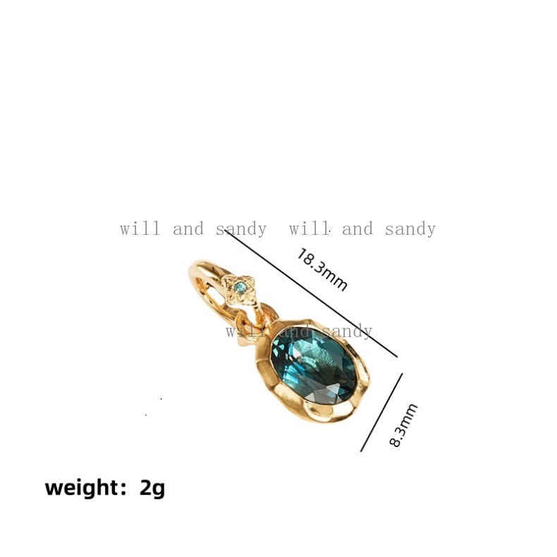 Dainty Gold Birthstone Interlocking Circle Pendant Necklaces for Women Trendy Non Tarnish 18K Gold Plated Simple Ring Charm Holder Necklace Jewelry Bi