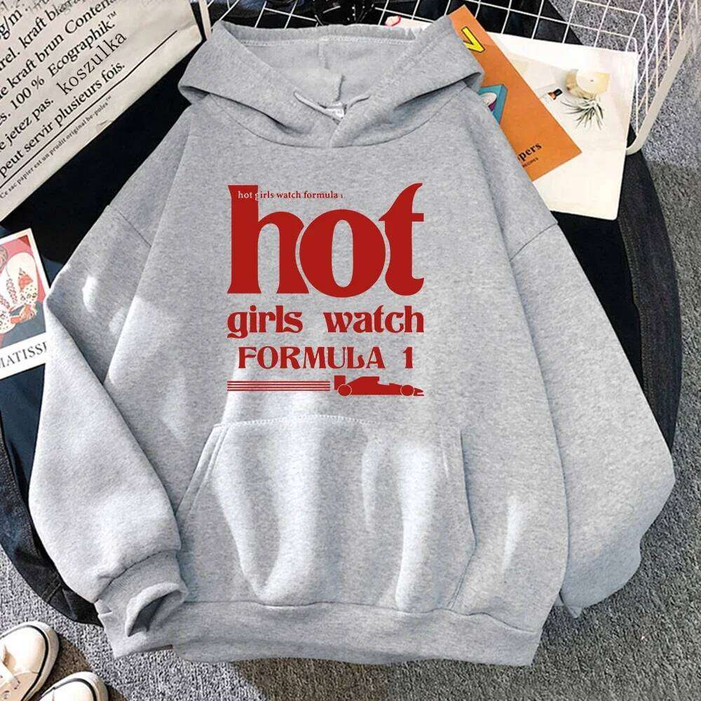 Designer Leisure High Quality Hot Girls Watch F1 Hoodie Funny Women/men Hoodies Unisex Sweatshirt Vintage Aesthetic Kawaii Haruku Winter Clothes