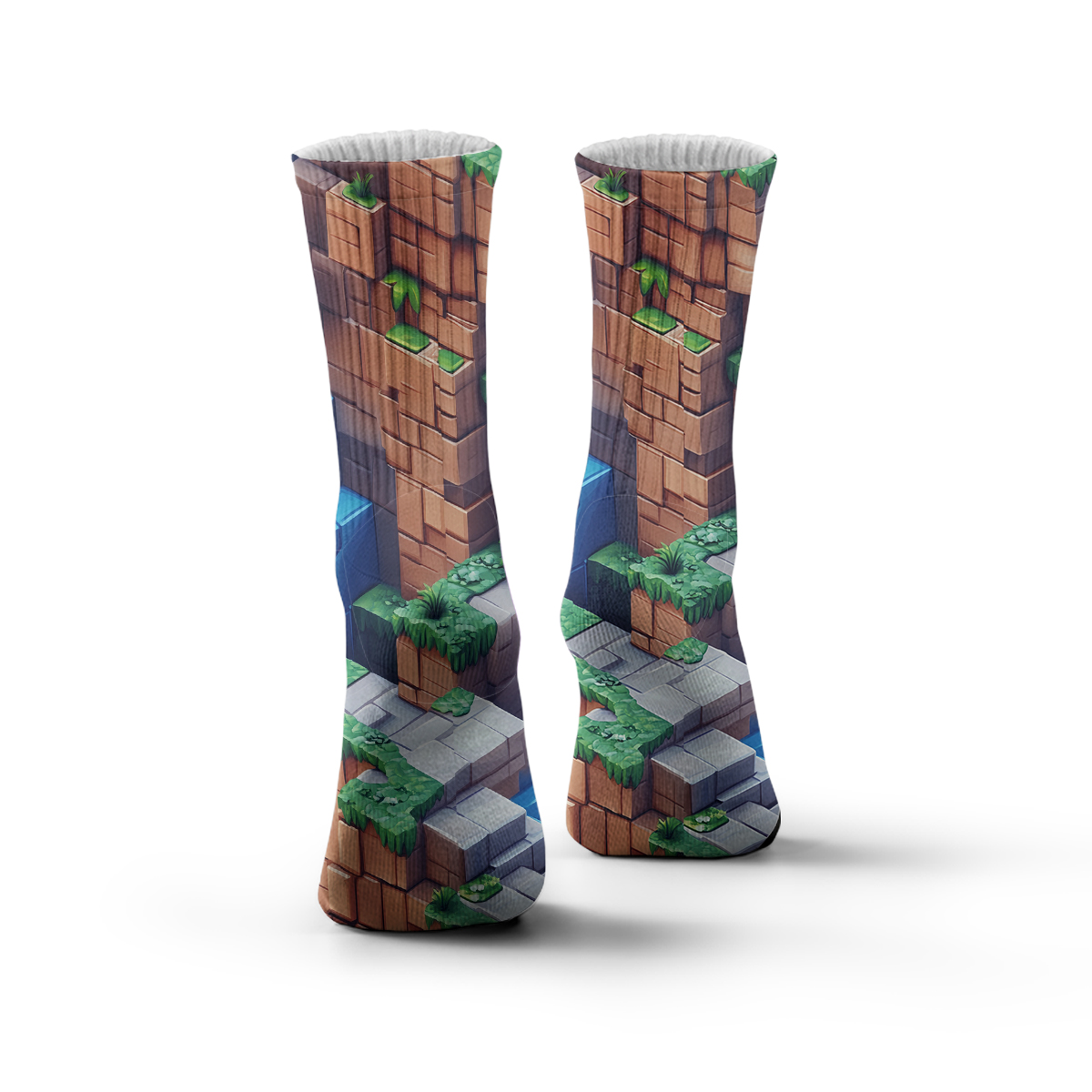 Block - World Adventure Unisex Tube Sock C113