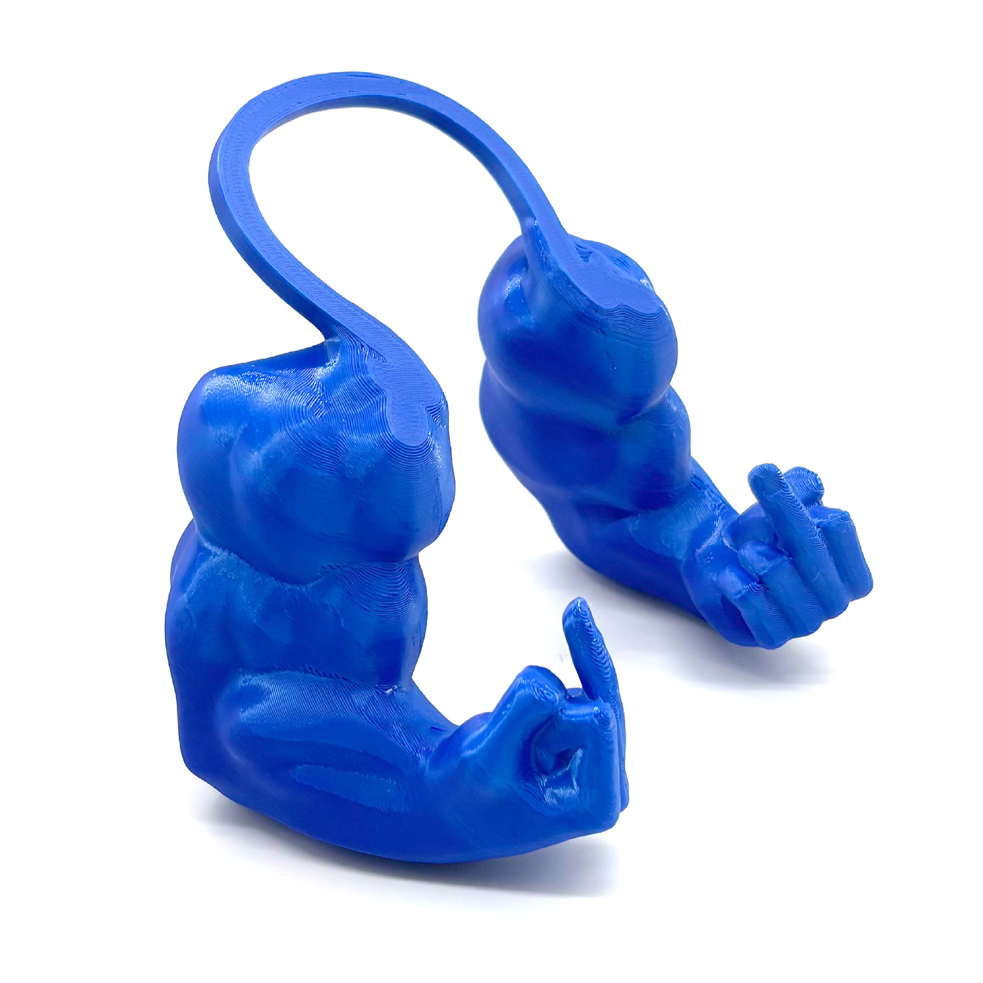 New model Cat Toy Creative Green Giant 3D-printed pet muscle arm toy Creative parody