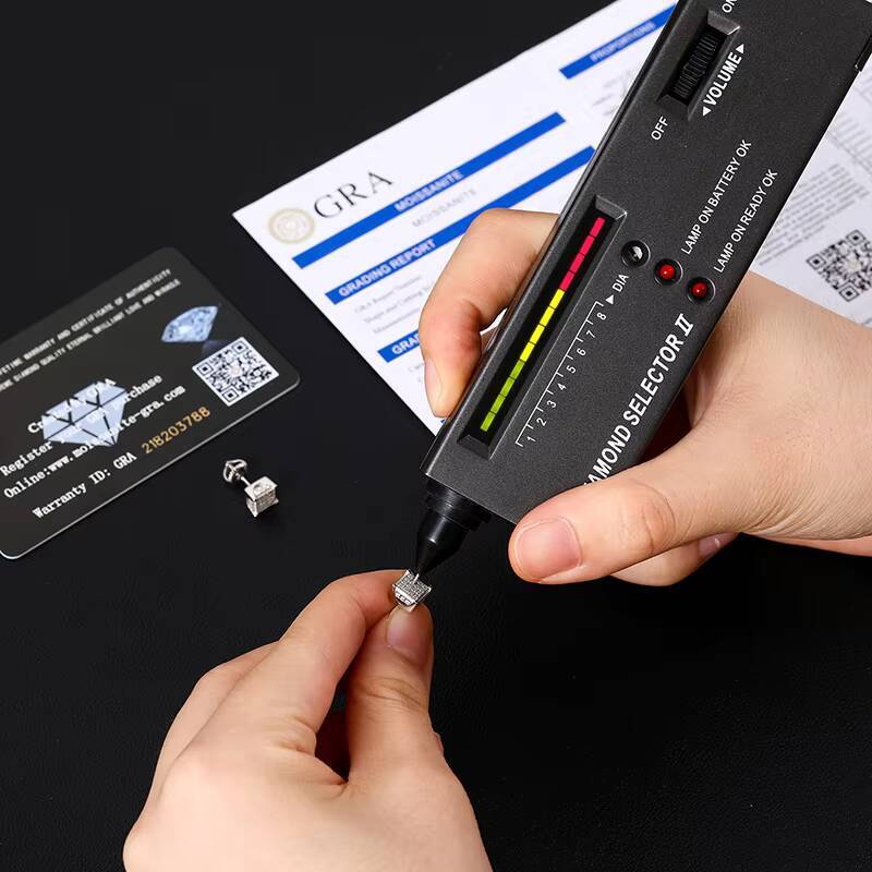 925 Sterling Silver Moissanite Diamond Screw Back Earrings Men Gold Plated Waterproof Stud Earrings With Certificate