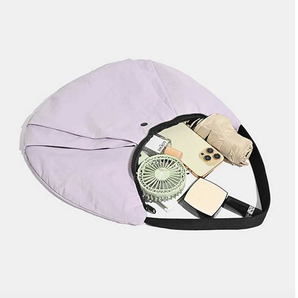 Fashion Half Moon Women Shoulder Bag Cotton Padded Handbag Soft Light Cloud Bags for Woman Designer Croissant Bag Tote Clutch Y250730