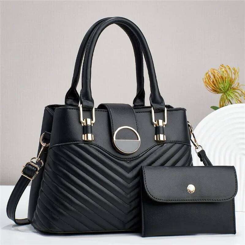 Women's Large Capcity Handbag Purse Crossbody for Female Design Casual Tote Bags Soft Leather Shoulder Sac