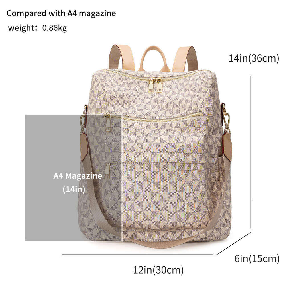 designer backpack travel Designer Bag Luxury Bag Designer 2025 fashion backpack Female large capacity student commuting backpack designer backpack for