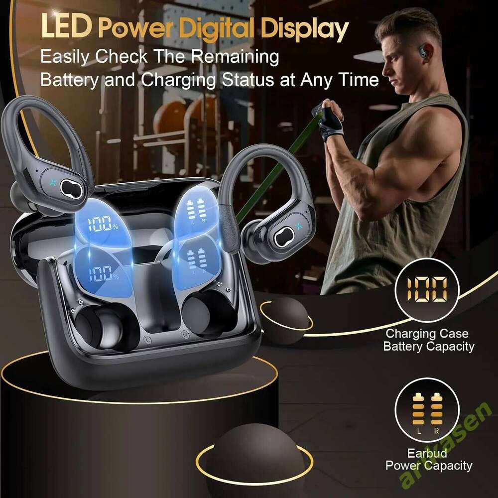 Designer Famous Brand Wireless Hrs Sport Bluetooth With Noise Cancelling Mic IPX Waterproof Headsets