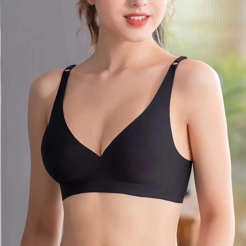 2Pcs/Set Seamless Bra Women Underwear Wireless Brassiere Soft Padded Intimate Female Push Up Sexy Lingerie Underwear Sleepwear Z250730