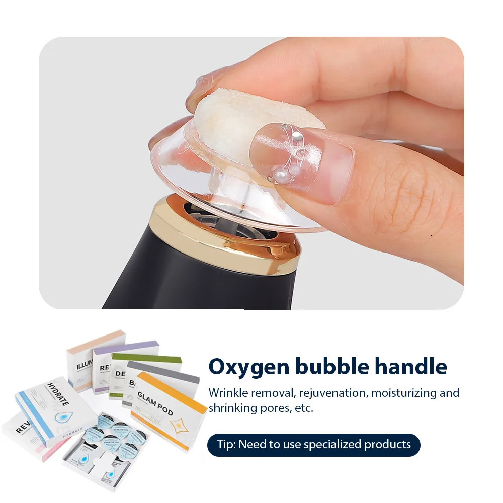 Oxygen Bubble Pen CO2 Oxygen Portable Machine CO2 Gel Skin Care Device SPA CO2 Bubble Oxygen Beauty Machine 250729