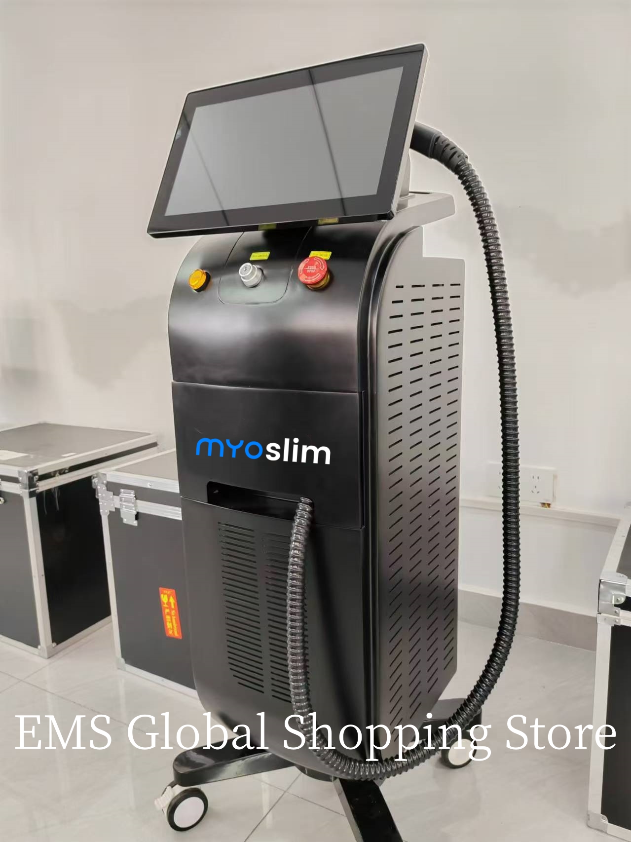 Professional Ice Titanium Laser Body Hair Removal Machine 3 Wavelength 755/808/1064nm Face Hair Remove for Salon Epilator